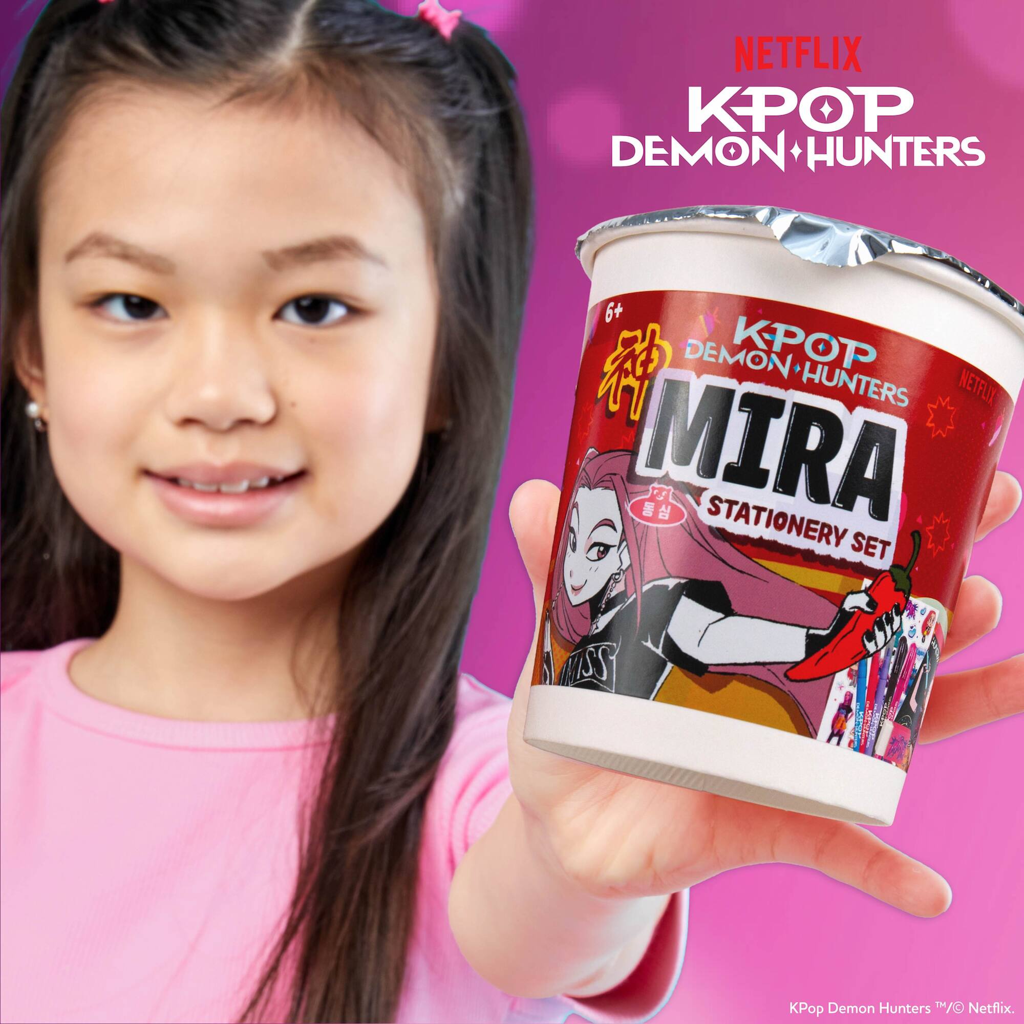 Netflix K-Pop Demon Hunters Stationery Set